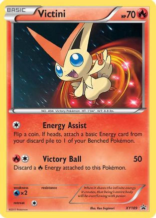 Victini - XY189 (Holofoil)