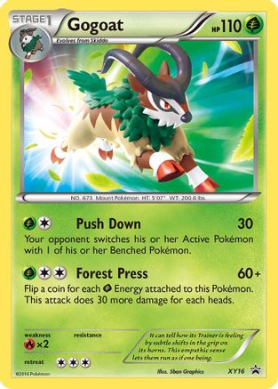 Gogoat - XY16 (Holofoil)