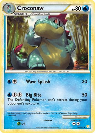 Croconaw (Reverse Holofoil)