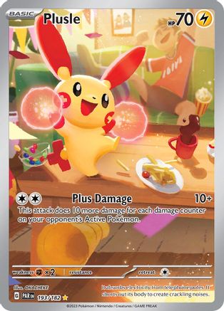 Plusle - 193/182 (Holofoil)