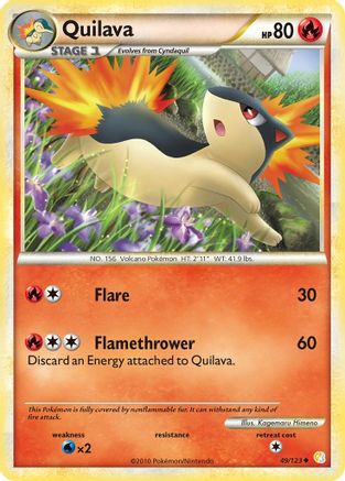 Quilava (Reverse Holofoil)