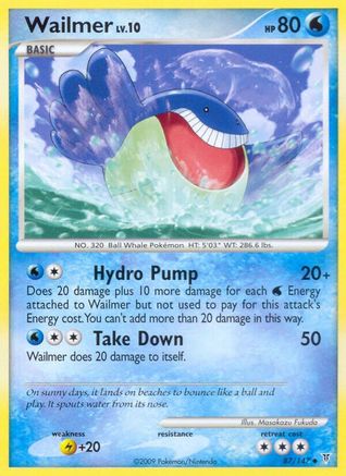 Wailmer (Reverse Holofoil)