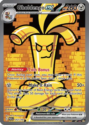 Gholdengo ex - 252/182 (Holofoil)