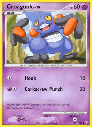 Croagunk (Reverse Holofoil)