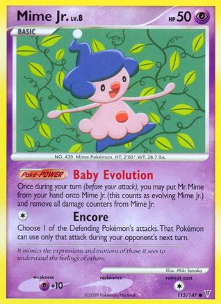 Mime Jr. (Reverse Holofoil)