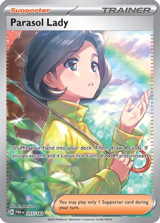 Parasol Lady - 255/182 (Holofoil)