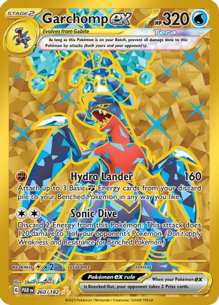 Garchomp ex - 260/182 (Holofoil)