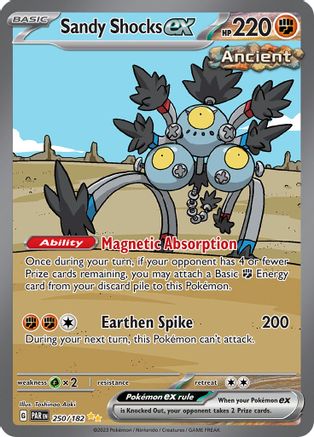 Sandy Shocks ex - 250/182 (Holofoil)