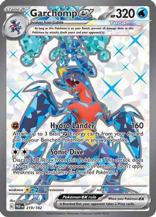 Garchomp ex - 219/182 (Holofoil)