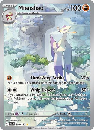 Mienshao - 200/182 (Holofoil)