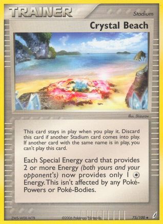 Crystal Beach (Reverse Holofoil)