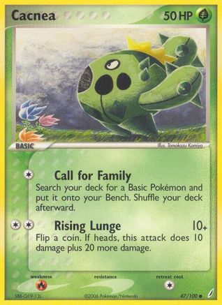 Cacnea (Reverse Holofoil)