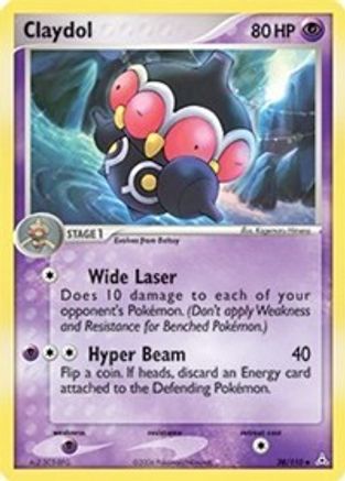 Claydol (Reverse Holofoil)