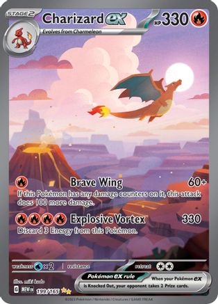 Charizard ex - 199/165 (Holofoil)