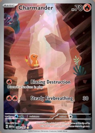 Charmander - 168/165 (Holofoil)