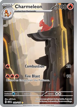 Charmeleon - 169/165 (Holofoil)