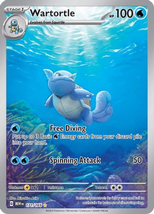 Wartortle - 171/165 (Holofoil)