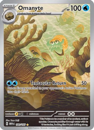 Omanyte - 180/165 (Holofoil)
