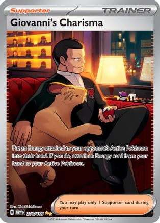 Giovanni's Charisma - 204/165 (Holofoil)
