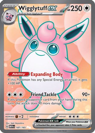 Wigglytuff ex - 187/165 (Holofoil)