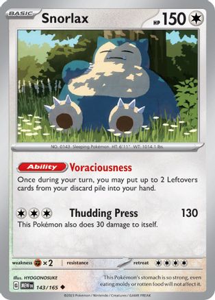 Snorlax (Reverse Holofoil)