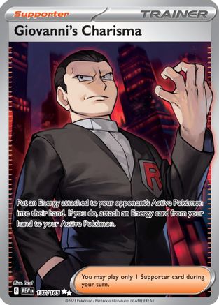 Giovanni's Charisma - 197/165 (Holofoil)