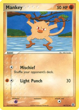 Mankey (Reverse Holofoil)
