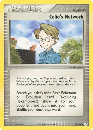 Celio's Network (Reverse Holofoil)