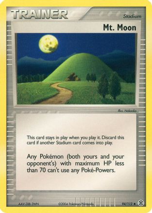 Mt. Moon (Reverse Holofoil)