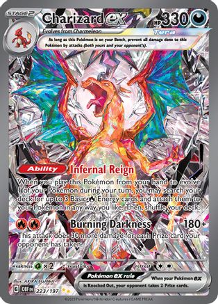 Charizard ex - 223/197 (Holofoil)