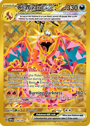 Charizard ex - 228/197 (Holofoil)