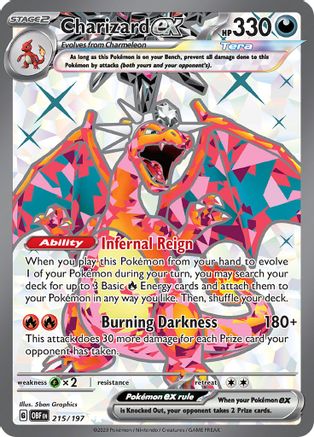Charizard ex - 215/197 (Holofoil)