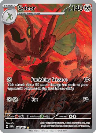 Scizor - 205/197 (Holofoil)