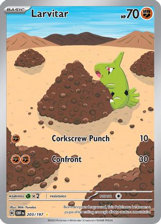 Larvitar - 203/197 (Holofoil)
