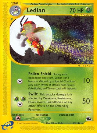 Ledian (15) (Reverse Holofoil)