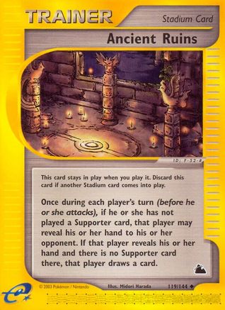 Ancient Ruins (Reverse Holofoil)