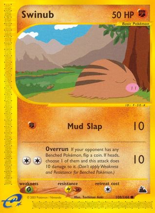 Swinub (108) (Reverse Holofoil)