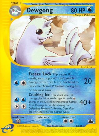 Dewgong (7) (Reverse Holofoil)