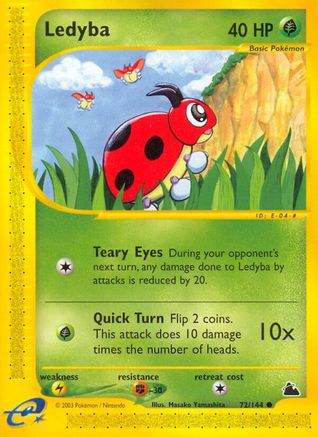 Ledyba (72) (Reverse Holofoil)