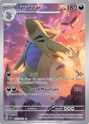 Tyranitar - 222/193 (Holofoil)