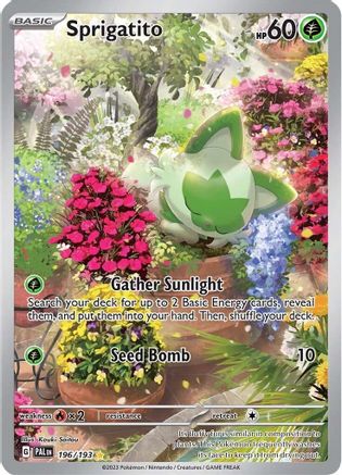 Sprigatito - 196/193 (Holofoil)
