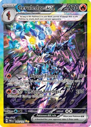 Ceruledge ex (Holofoil)