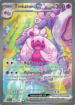 Tinkaton ex - 262/193 (Holofoil)