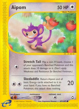 Aipom (Reverse Holofoil)