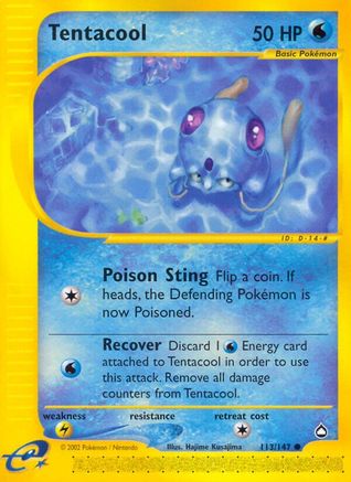 Tentacool (Reverse Holofoil)