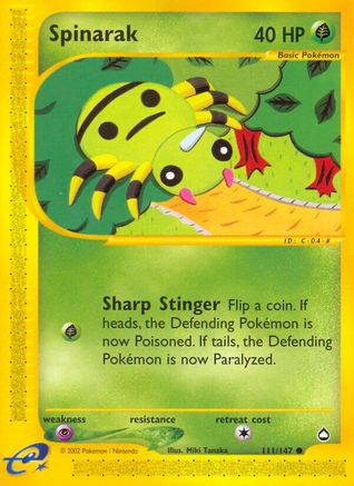 Spinarak (111) (Reverse Holofoil)