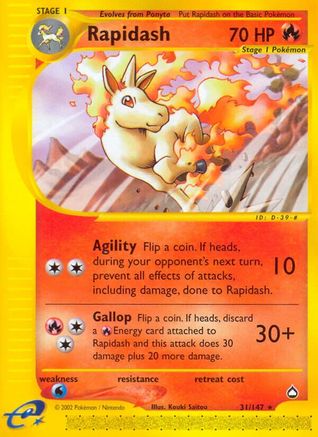 Rapidash (Reverse Holofoil)