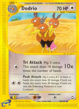 Dodrio (Reverse Holofoil)