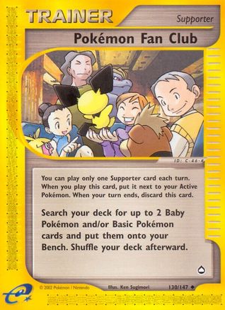 Pokemon Fan Club (Reverse Holofoil)