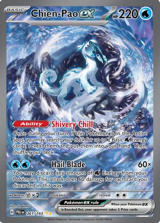 Chien-Pao ex - 261/193 (Holofoil)